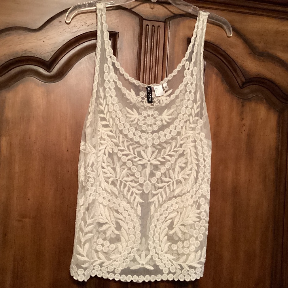 Lace Tank Top